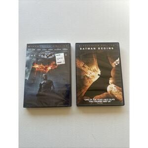 New The Dark Knight & Pre-Owned Batman Forever DVD Bundle